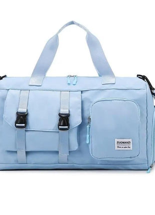 Colorful Pearlescent Yoga Fitness Bag With Dry-wet Separation - xlchoice.com