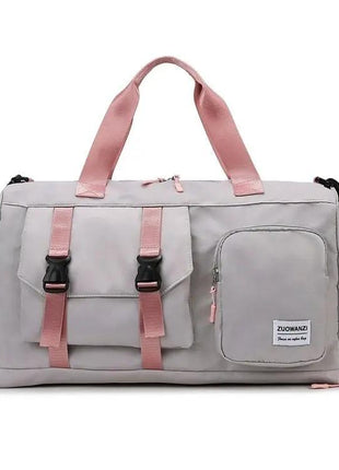 Colorful Pearlescent Yoga Fitness Bag With Dry-wet Separation - xlchoice.com