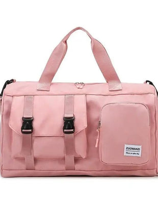 Colorful Pearlescent Yoga Fitness Bag With Dry-wet Separation - xlchoice.com