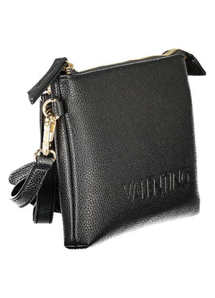 Mario Valentino Black Polyurethane Women Handbag - XLchoice.com
