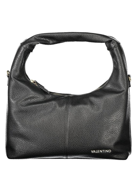 Mario Valentino Black Polyurethane Women Shoulder Bag - XLchoice.com