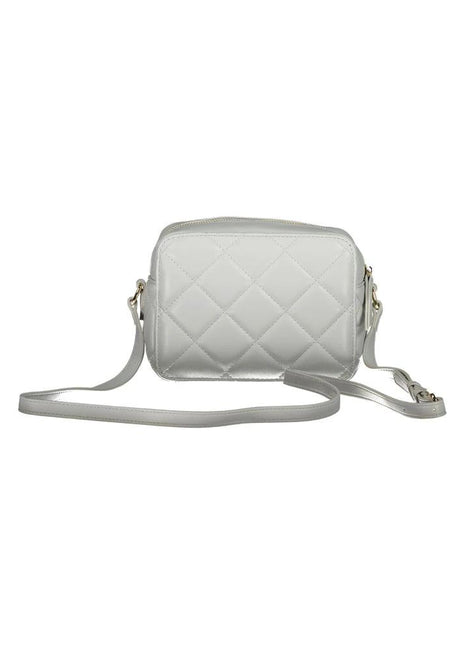 Mario Valentino Grigio Polyurethane Women Shoulder Bag - XLchoice.com