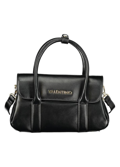 Mario Valentino Nero Polyurethane Women's Handbag - XLchoice.com