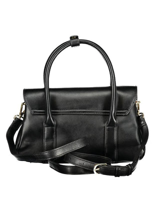 Mario Valentino Nero Polyurethane Women's Handbag - XLchoice.com