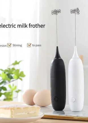 1PC Battery Model Handheld Egg Beater Froth Mixer Kitchen Automatic Coffee Milk Foaming Mixer Kitchen Whisk Tools - xlchoice.com