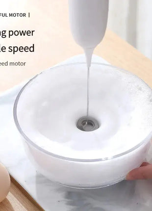 1PC Battery Model Handheld Egg Beater Froth Mixer Kitchen Automatic Coffee Milk Foaming Mixer Kitchen Whisk Tools - xlchoice.com