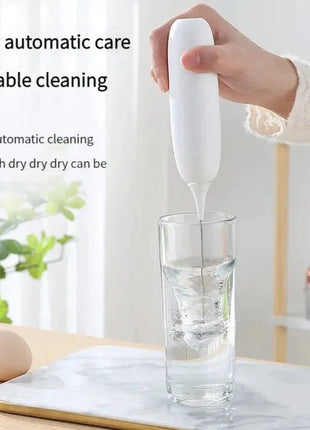 1PC Battery Model Handheld Egg Beater Froth Mixer Kitchen Automatic Coffee Milk Foaming Mixer Kitchen Whisk Tools - xlchoice.com