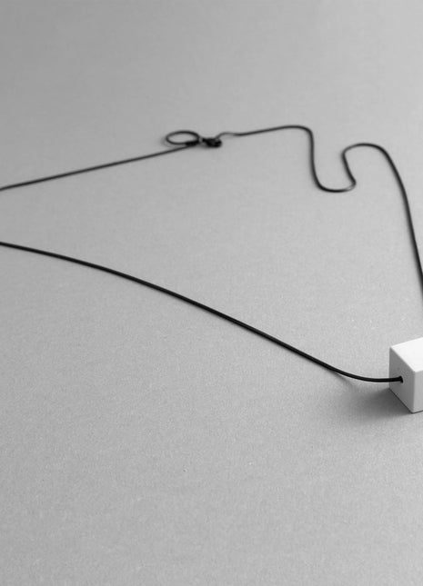 MODULOUNO – Geometric Cube Necklace | Handmade Minimalist Jewelry-2