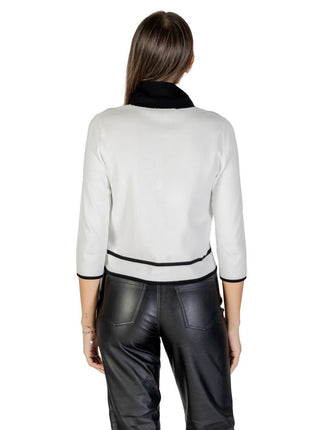 Morgan De Toi Black And White Viscose Sweatshirt - XLchoice
