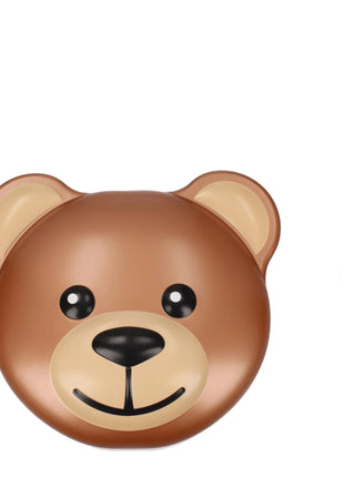 Moschino Yellow Polyester Umbrella Front Logo Snap Closure - XLchoice