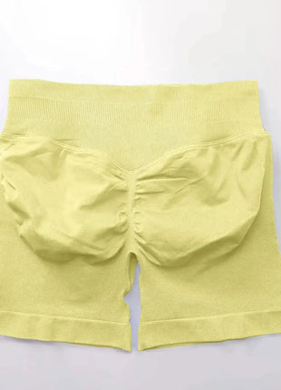 NCLAGEN Seamless Shorts 4.5" Gym Shorts Woman Scrunch Butt Fitness Sports Short Workout Seamless Leggings Running Yoga-bottoms - xlchoice.com
