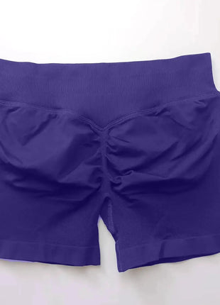 NCLAGEN Seamless Shorts 4.5" Gym Shorts Woman Scrunch Butt Fitness Sports Short Workout Seamless Leggings Running Yoga-bottoms - xlchoice.com