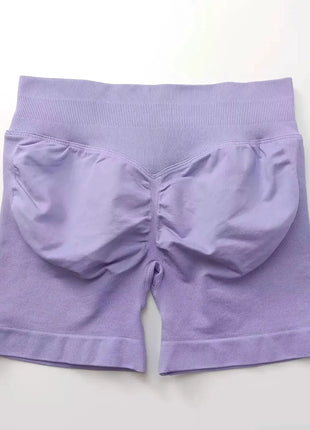 NCLAGEN Seamless Shorts 4.5" Gym Shorts Woman Scrunch Butt Fitness Sports Short Workout Seamless Leggings Running Yoga-bottoms - xlchoice.com
