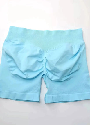 NCLAGEN Seamless Shorts 4.5" Gym Shorts Woman Scrunch Butt Fitness Sports Short Workout Seamless Leggings Running Yoga-bottoms - xlchoice.com