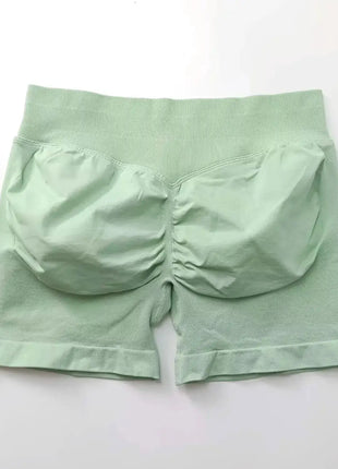 NCLAGEN Seamless Shorts 4.5" Gym Shorts Woman Scrunch Butt Fitness Sports Short Workout Seamless Leggings Running Yoga-bottoms - xlchoice.com