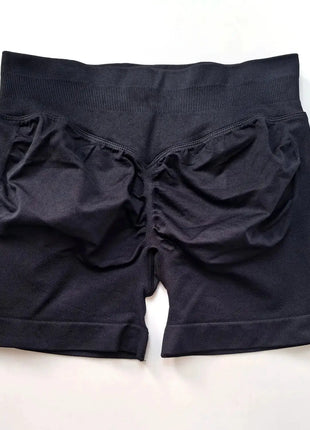 NCLAGEN Seamless Shorts 4.5" Gym Shorts Woman Scrunch Butt Fitness Sports Short Workout Seamless Leggings Running Yoga-bottoms - xlchoice.com