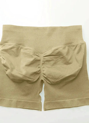 NCLAGEN Seamless Shorts 4.5" Gym Shorts Woman Scrunch Butt Fitness Sports Short Workout Seamless Leggings Running Yoga-bottoms - xlchoice.com