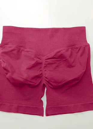 NCLAGEN Seamless Shorts 4.5" Gym Shorts Woman Scrunch Butt Fitness Sports Short Workout Seamless Leggings Running Yoga-bottoms - xlchoice.com