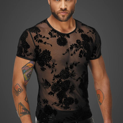 Flower Flock T-Shirt H073 - 3XL