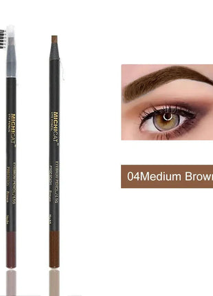 1PC Eyebrow Pencil Waterproof Microblading Eyebrow Pen Tint Tattoo Eyebrows Makeup 6 Colors Natural Long Lasting Eye Brow Pencil - xlchoice.com