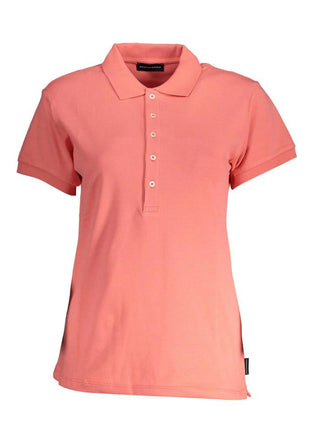 North Sails Pink Organic Cotton Women Polo - XLchoice