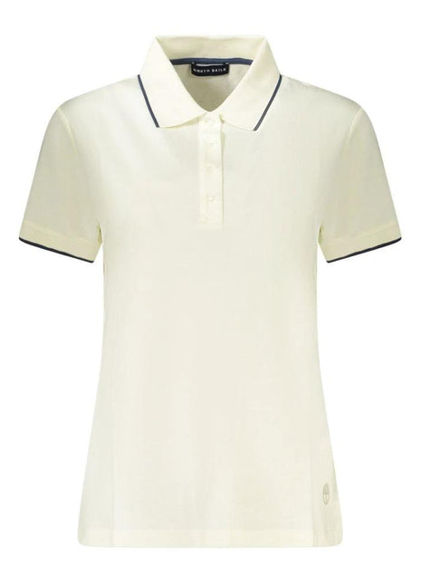 North Sails White Modal Women Polo - XLchoice
