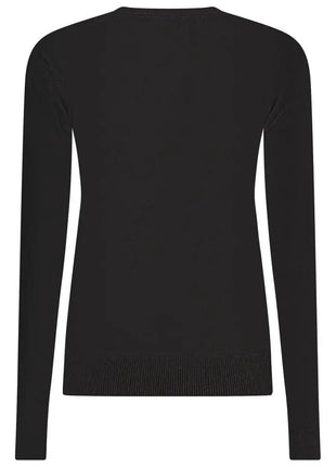 Norway 1963 Black Viscose Women Sweater - xlchoice.com