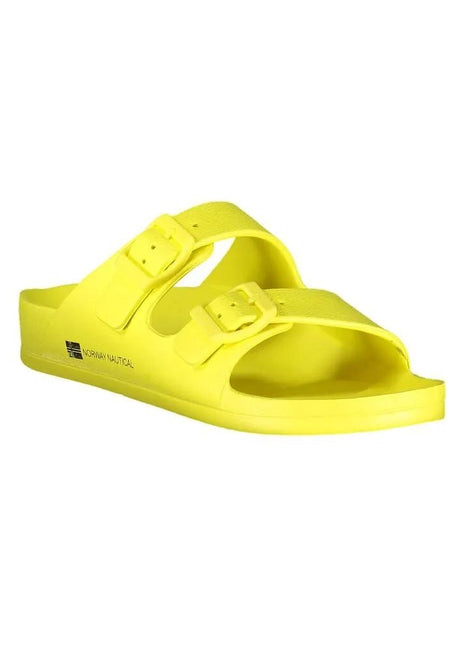 Norway 1963 Giallo Plastica Women Ciabatta - xlchoice.com