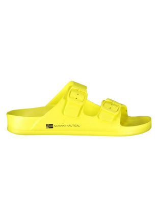 Norway 1963 Giallo Plastica Women Ciabatta - xlchoice.com
