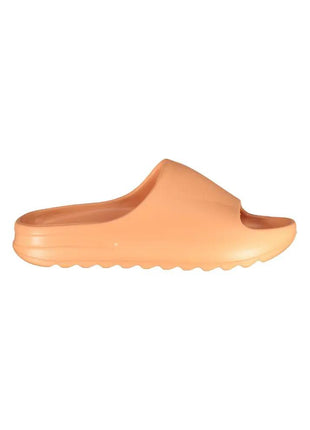 Norway 1963 Orange Polyurethane Women's Slipper - xlchoice.com