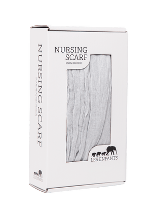 Nursing Scarf/Poncho - Grey-0