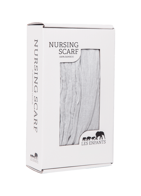 Nursing Scarf/Poncho - Grey-0