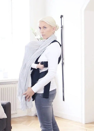 Nursing Scarf/Poncho - Grey-4