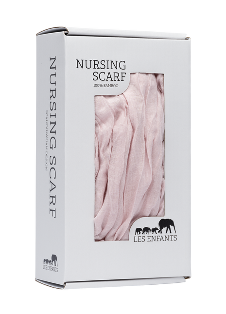 Nursing Scarf/Poncho - Rose-0