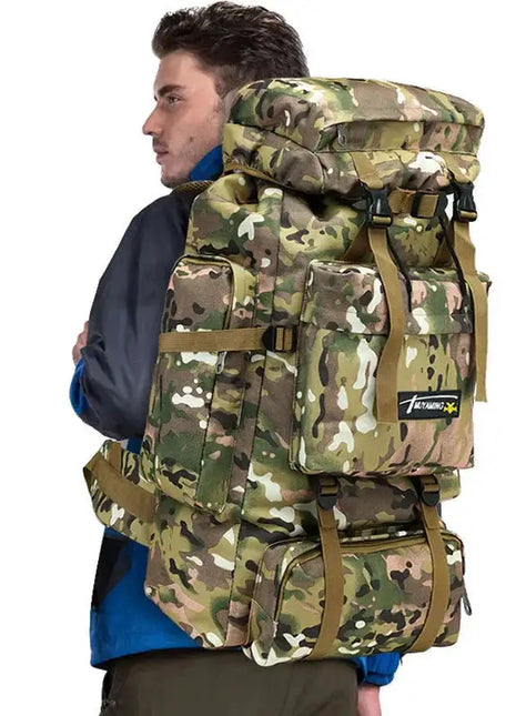 Outdoor Backpack Oxford MOLLE Rucksack Camouflage - xlchoice.com