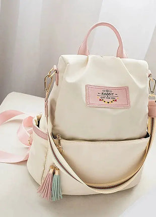 Premium Women's Large Capacity Shoulder Bag with Oxford Cloth-4