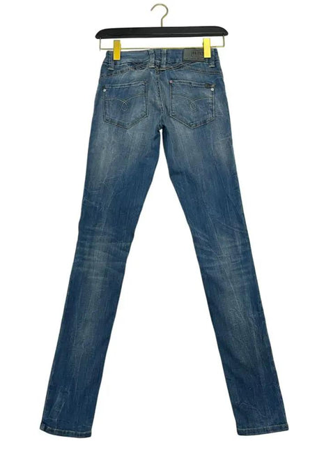 Object Blue Cotton Women's Jean - xlchoice.com