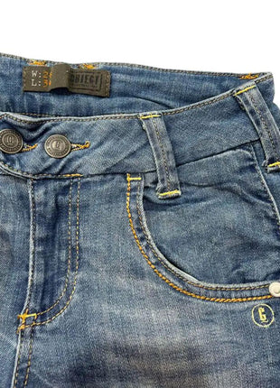 Object Blue Cotton Women's Jean - xlchoice.com