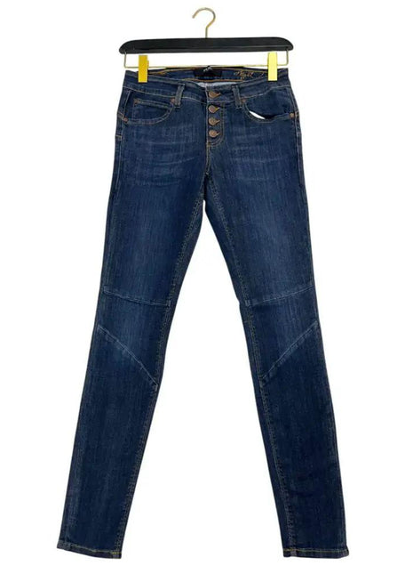 Object Blue Cotton Women's Jeans - xlchoice.com