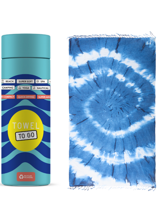 Ocean Tie Dye Towel - xlchoice.com