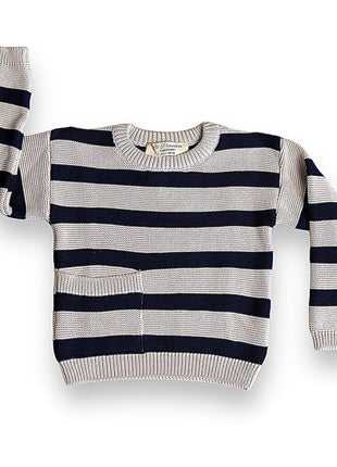 Organic Sailor Striped Sweater - XLchoice