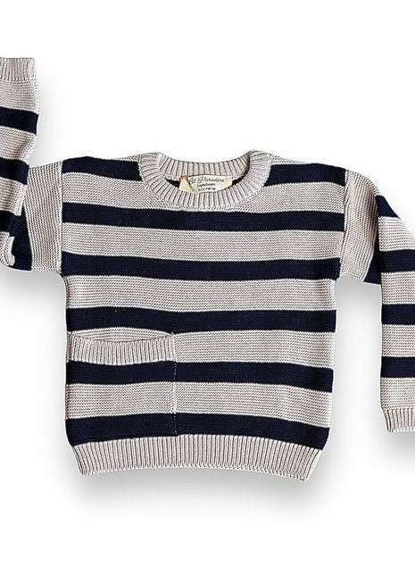Organic Sailor Striped Sweater - XLchoice