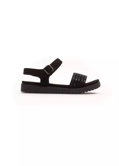 Péché Originel Black Textile Women Sandal - xlchoice.com