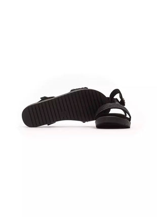 Péché Originel Black Textile Women Sandal - xlchoice.com