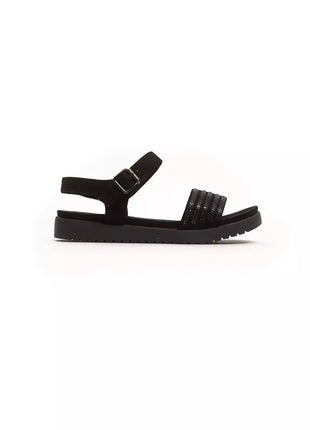 Péché Originel Black Textile Women Sandal - xlchoice.com