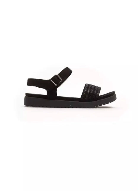 Péché Originel Black Textile Women Sandal - xlchoice.com