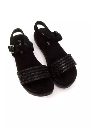 Péché Originel Black Textile Women Sandal - xlchoice.com