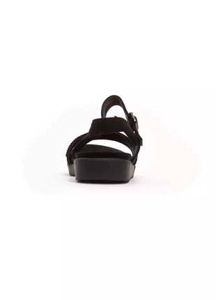 Péché Originel Black Textile Women Sandal - xlchoice.com