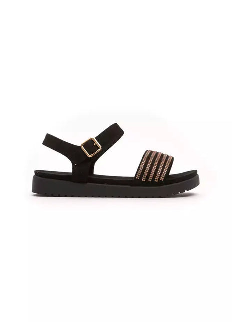 Péché Originel Gold Textile Women Sandal - xlchoice.com