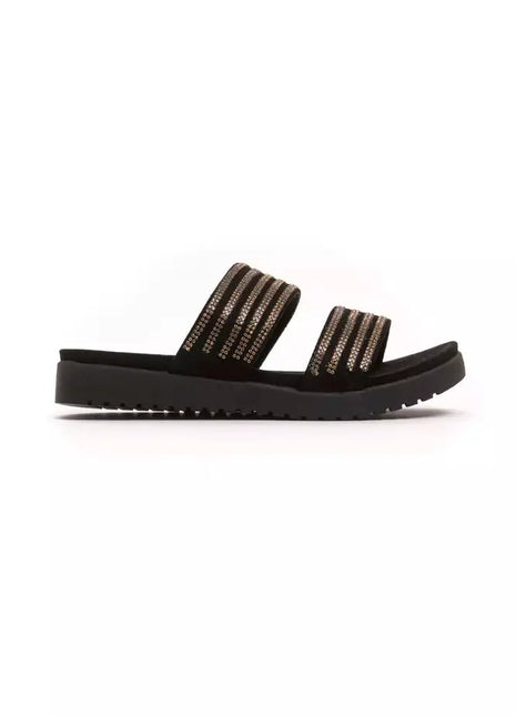 Péché Originel Gold Textile Women Sandal - xlchoice.com